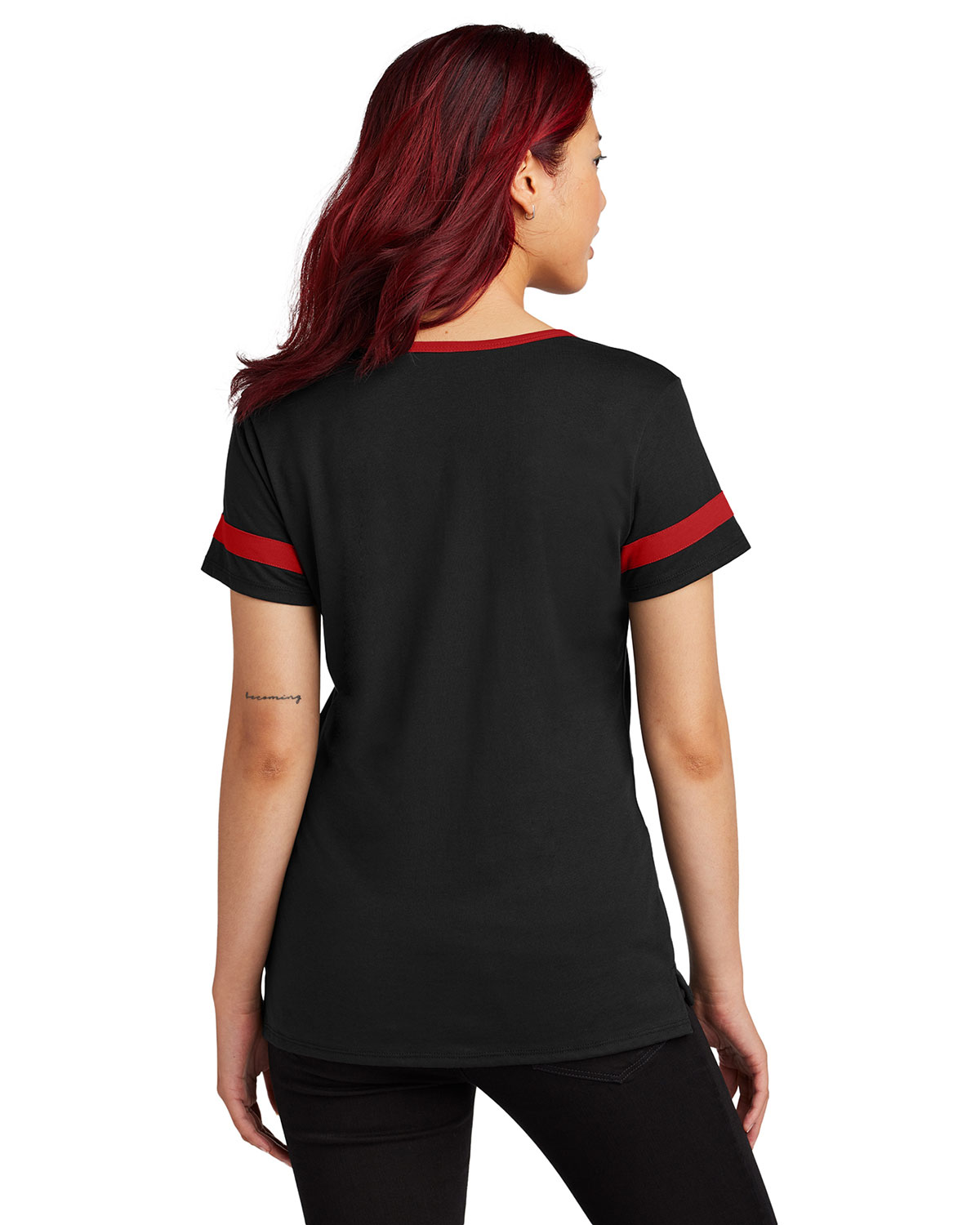 Sport-Tek LST6041 Women's Halftime Notch Neck Tee view 2