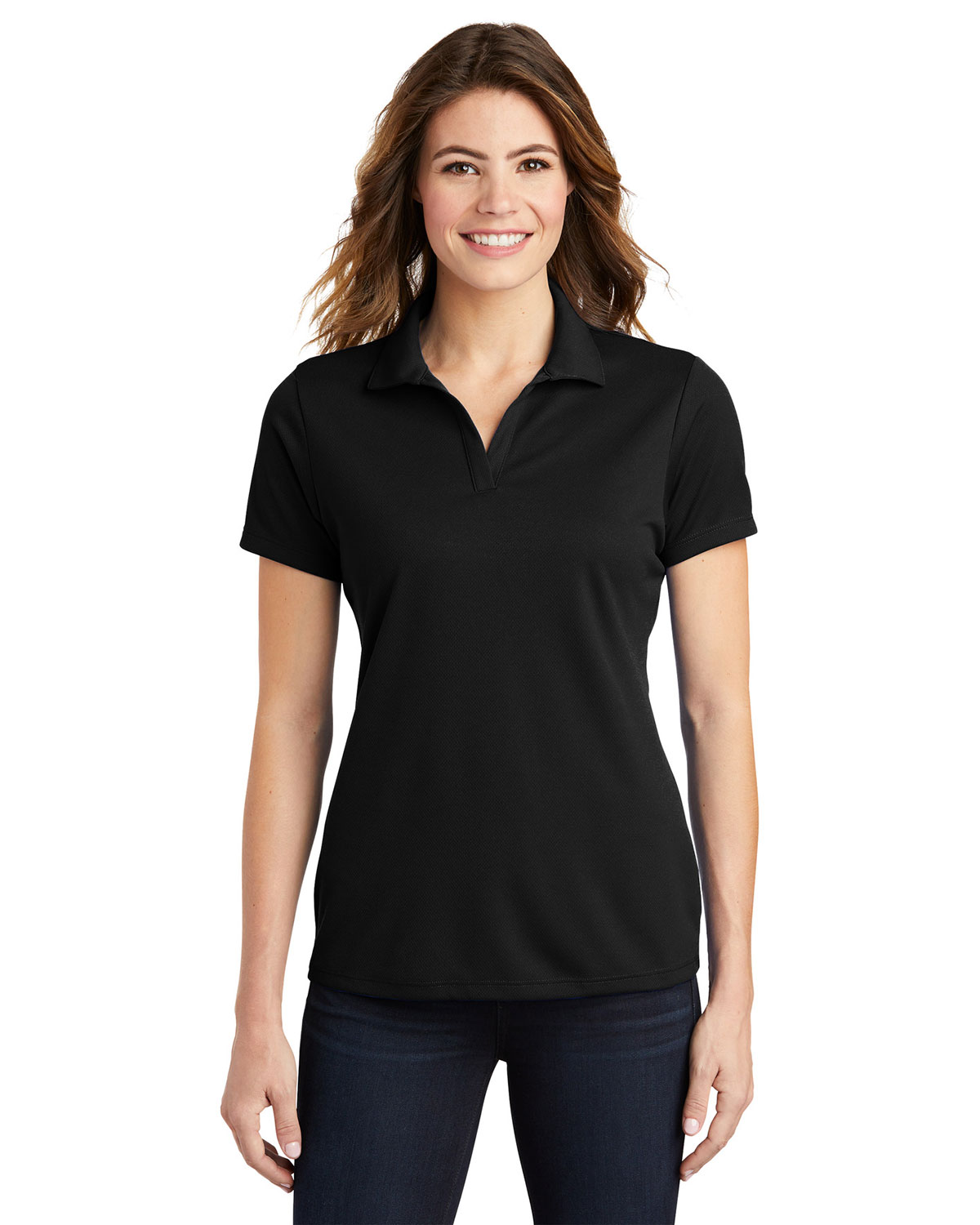 Sport-Tek LST640 Women's PosiCharge RacerMesh Polo