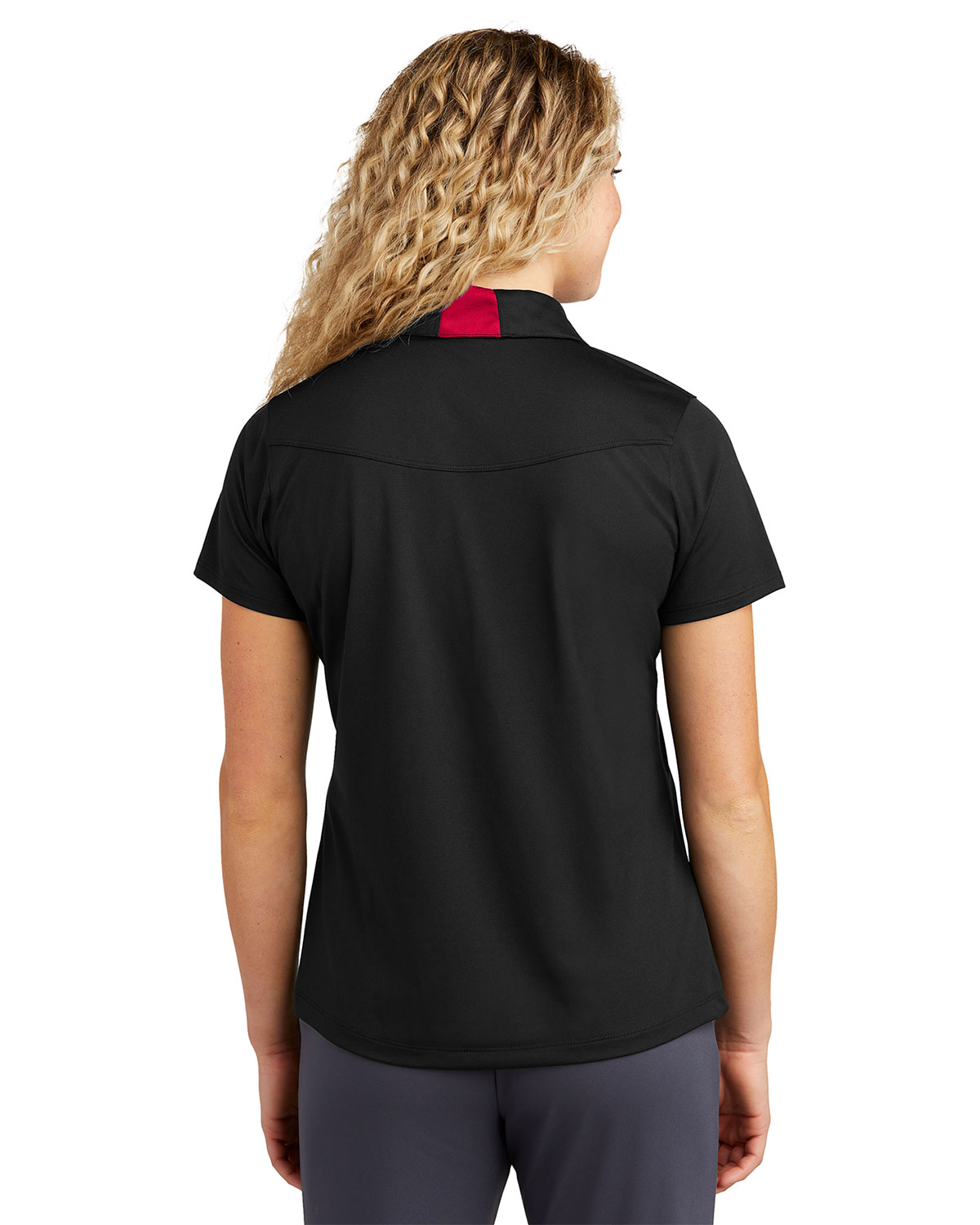 Sport-Tek LST655 Women's Side Blocked Micropique Sport-Wick Polo view 2
