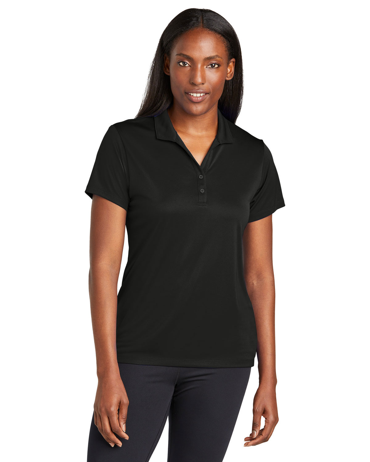 Sport-Tek LST725 Women's PosiCharge Re-Compete Polo