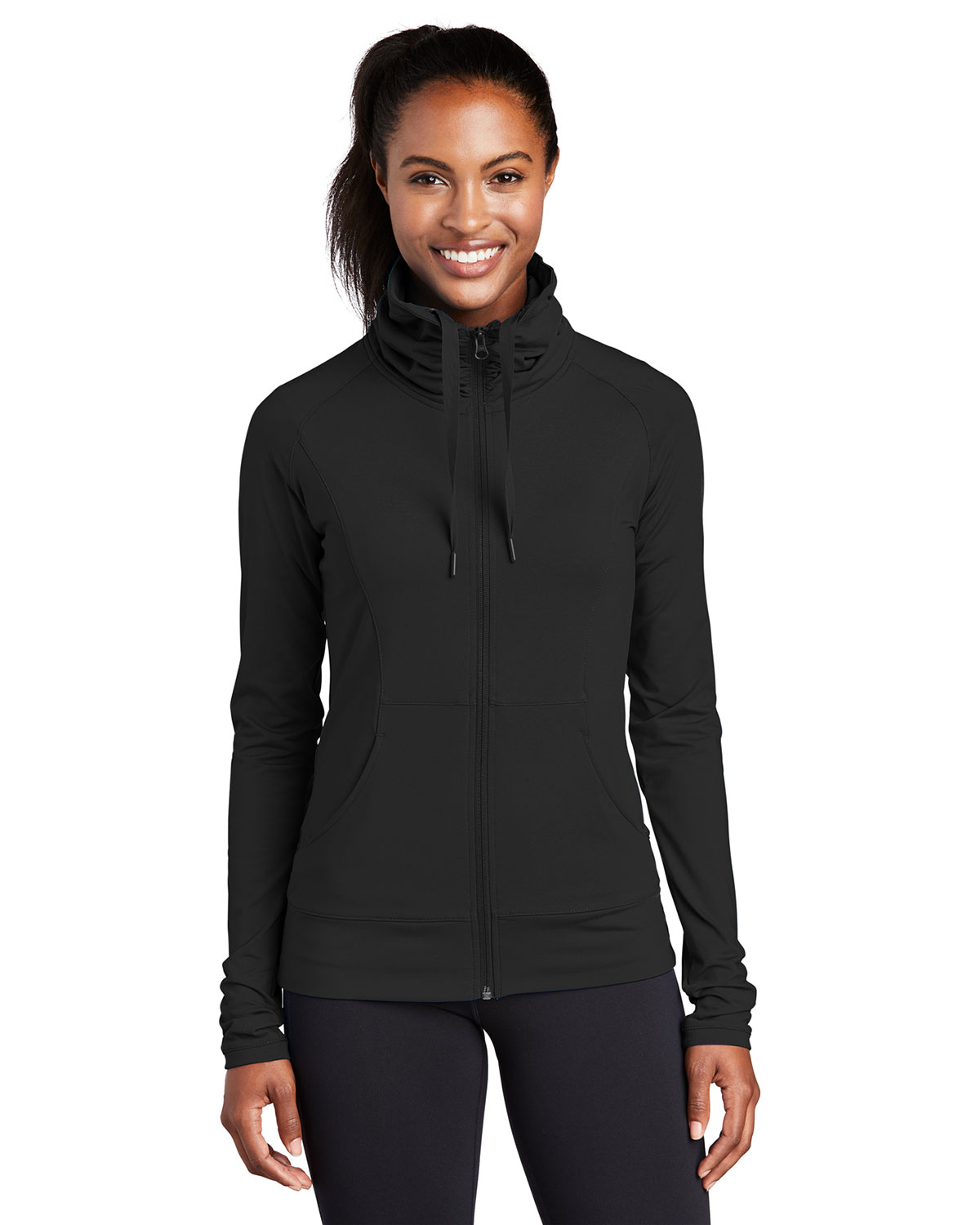 Sport-Tek LST852 Women's Sport-Wick Stretch Full-Zip Jacket