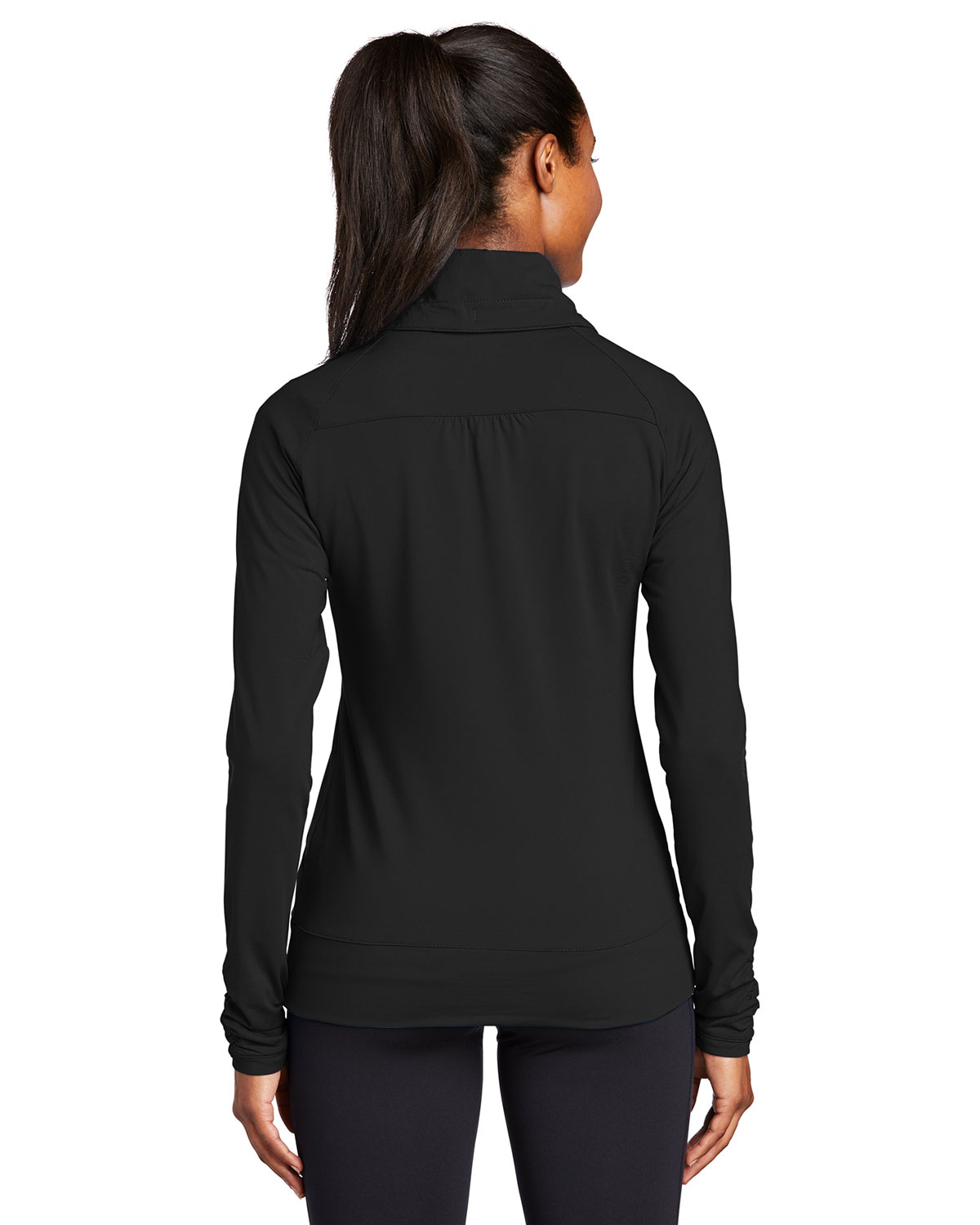 Sport-Tek LST852 Women's Sport-Wick Stretch Full-Zip Jacket view 2