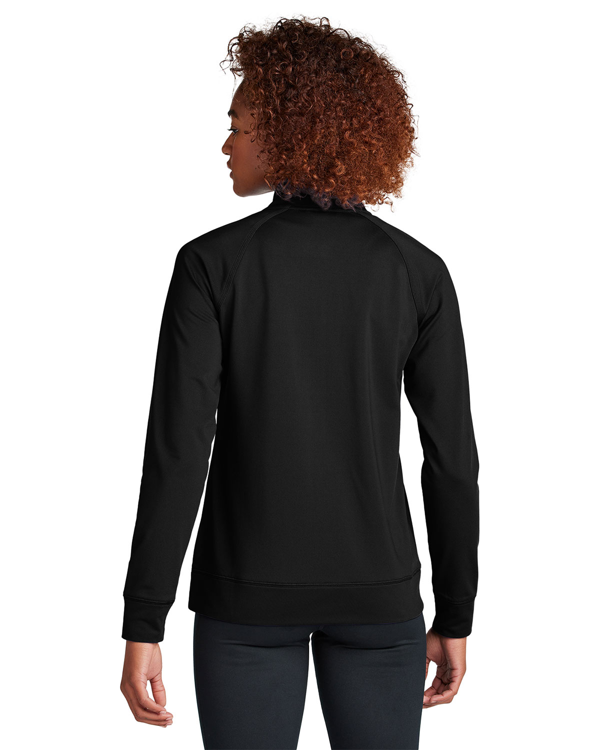 Sport-Tek LST857 Women's Sport-Wick Stretch Full-Zip Cadet Jacket view 2