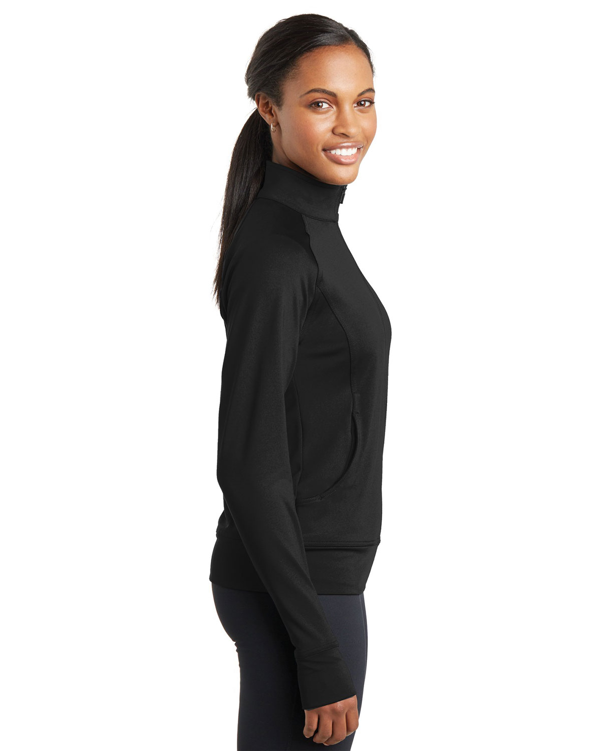 Sport-Tek LST885 Women's NRG Fitness Jacket view 3