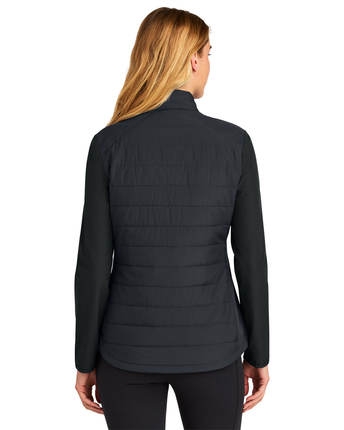 Sport-Tek LST940 Women's Teknical Hybrid Jacket view 2