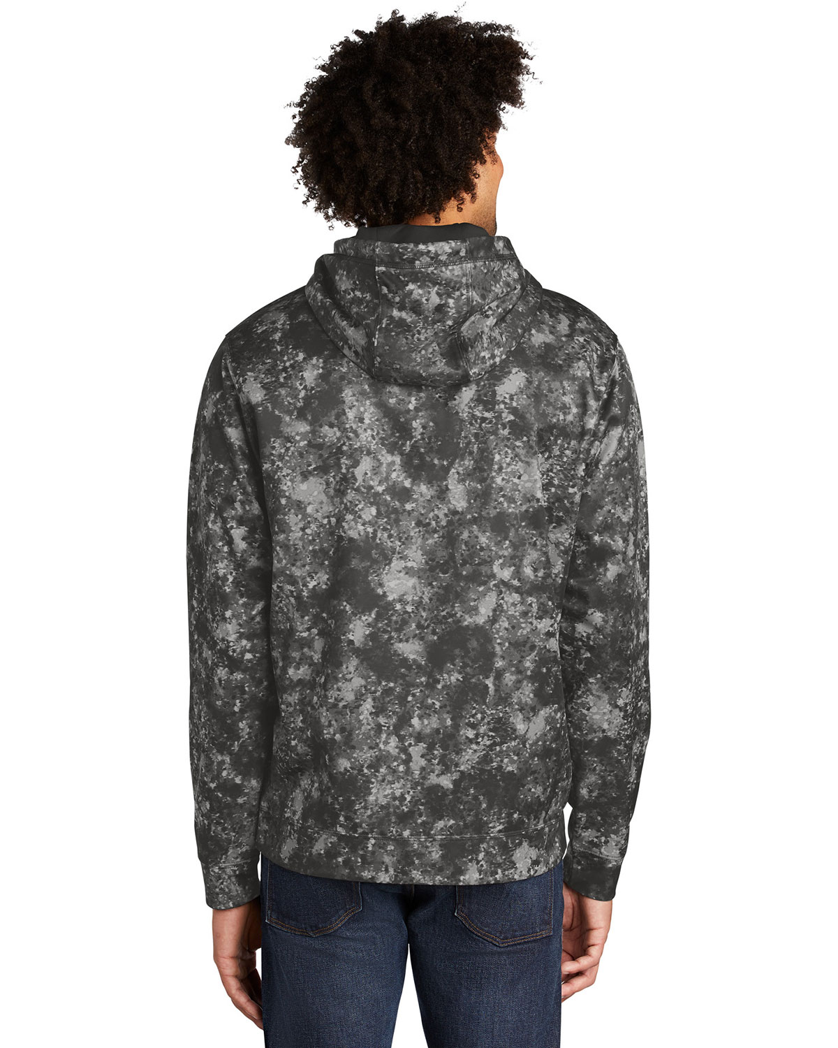 Sport-Tek ST230 Sport-Wick Mineral Freeze Fleece Hooded Pullover view 2