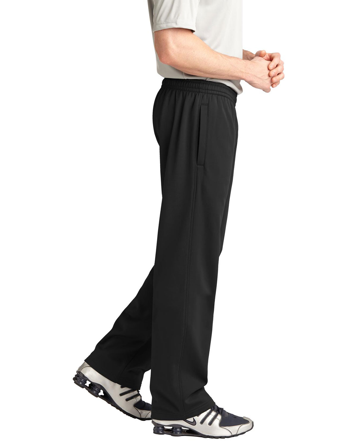 Sport-Tek ST237 Sport-Wick Fleece Pant view 3