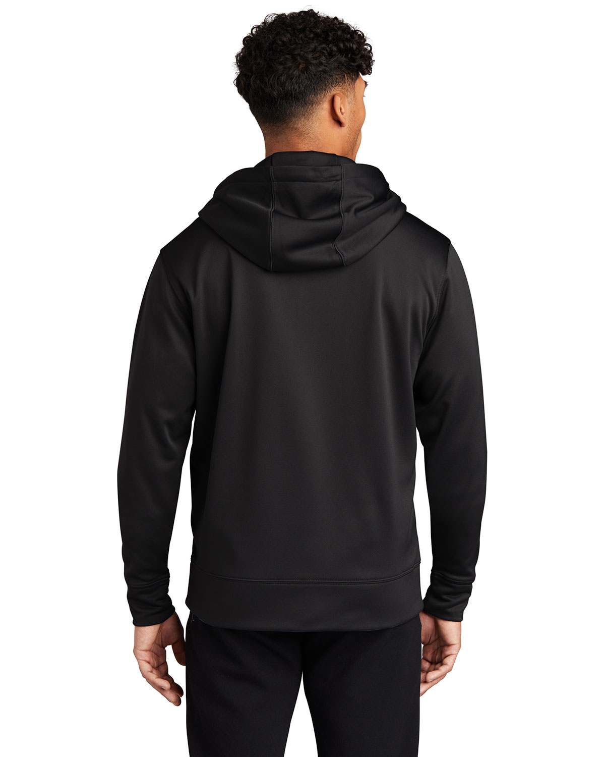 Sport-Tek ST238 Sport-Wick Fleece Full-Zip Hooded Jacket view 2