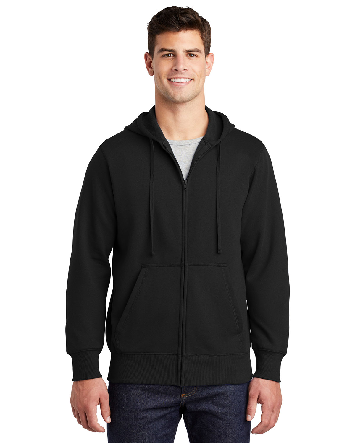 Sport-Tek ST258 Full-Zip Hooded Sweatshirt