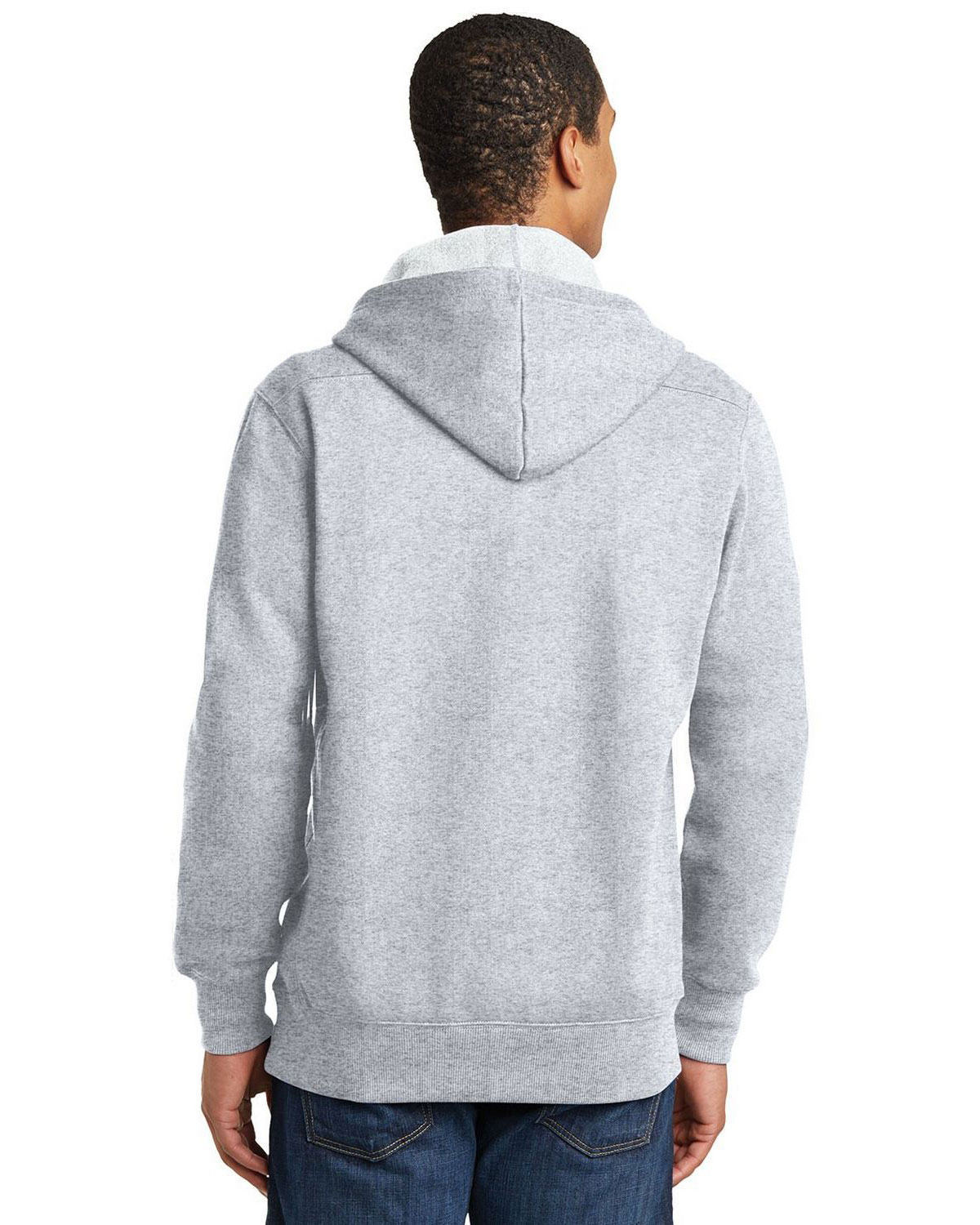 Sport-Tek ST271 Lace Up Pullover Hooded Sweatshirt view 2