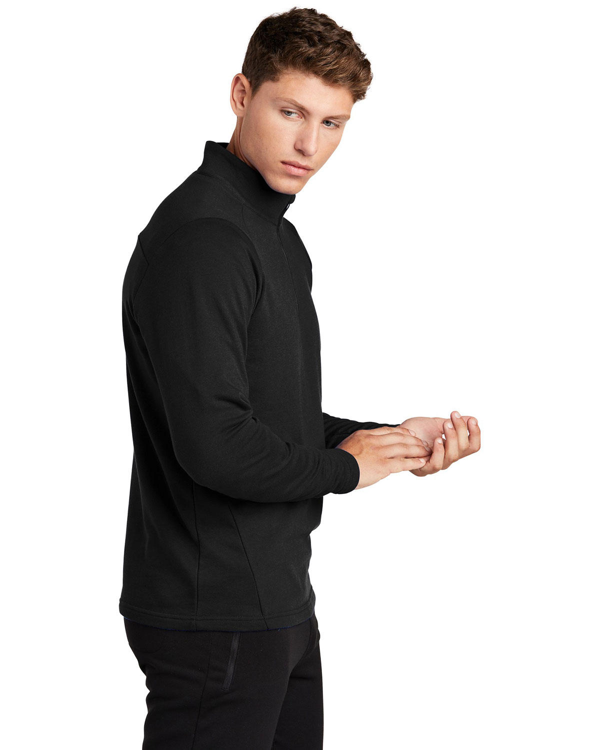 Sport-Tek ST273 Lightweight French Terry 1/4-Zip Pullover view 3