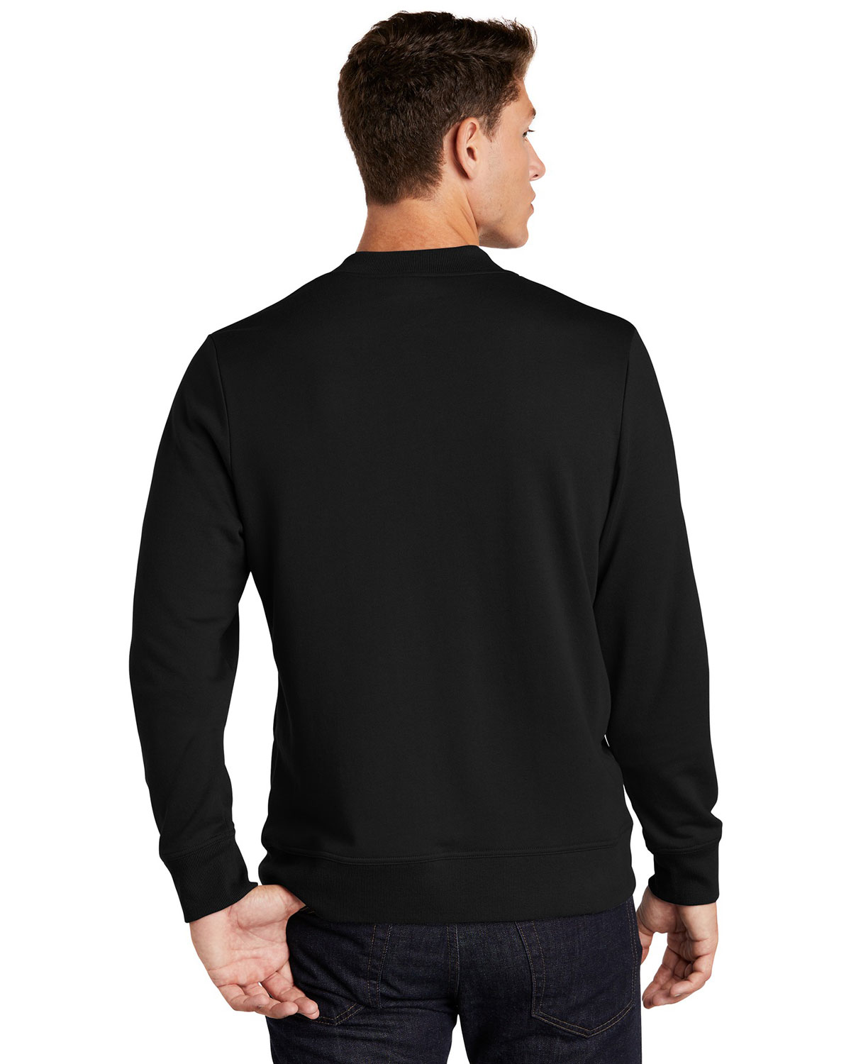 Sport-Tek ST274 Lightweight French Terry Bomber view 2