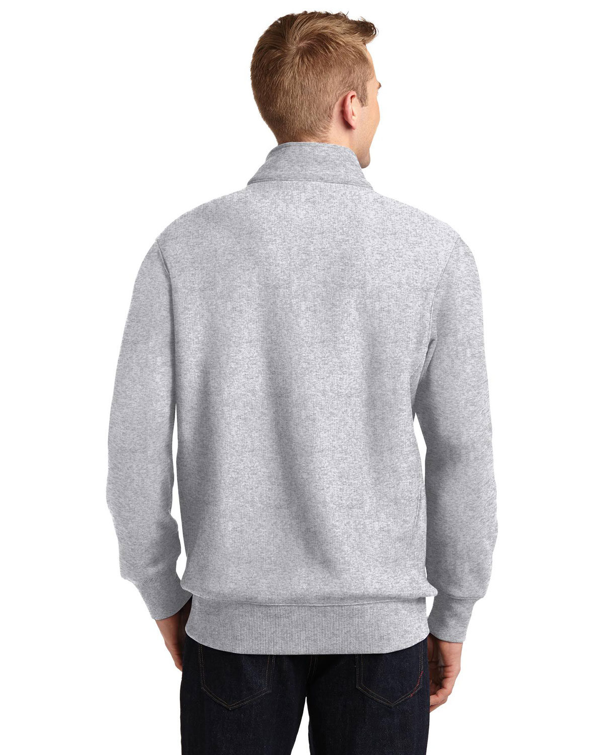 Sport-Tek ST283 Super Heavyweight 1/4-Zip Pullover Sweatshirt view 2