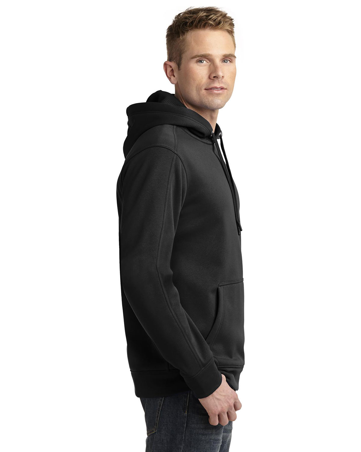 Sport-Tek ST290 Repel Fleece Hooded Pullover view 3
