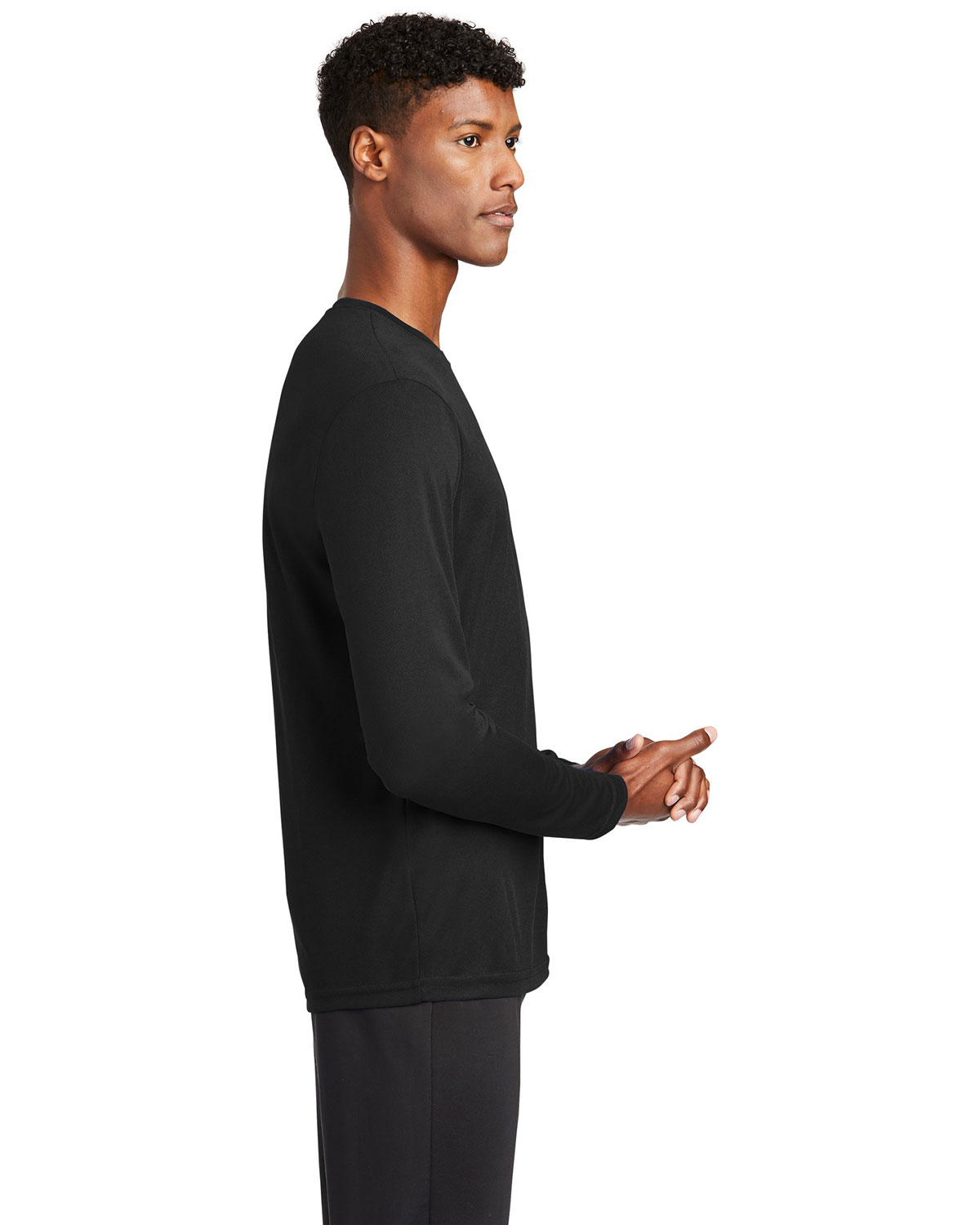 Sport-Tek ST340LS PosiCharge RacerMesh Long Sleeve Tee view 3