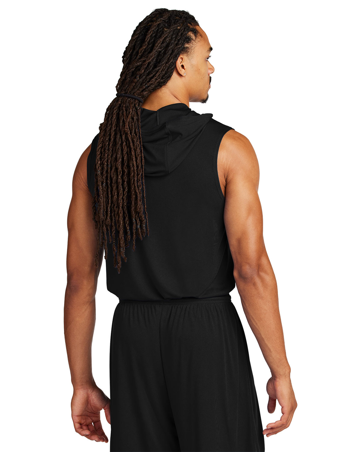 Sport-Tek ST352H Competitor Sleeveless Hoodie view 2