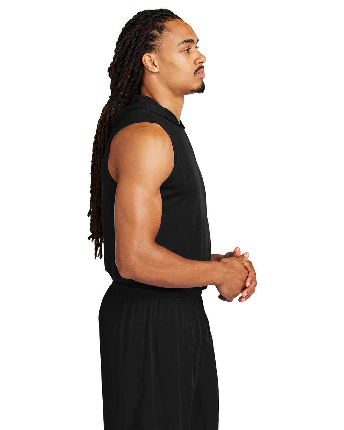 Sport-Tek ST352H Competitor Sleeveless Hoodie view 3