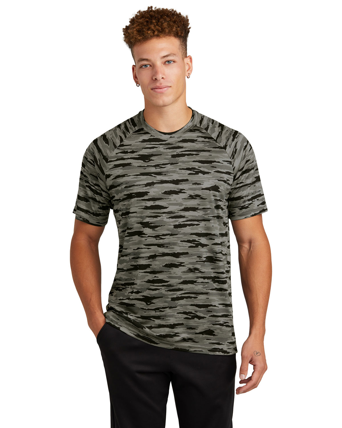 Sport-Tek ST375 Drift Camo Tee