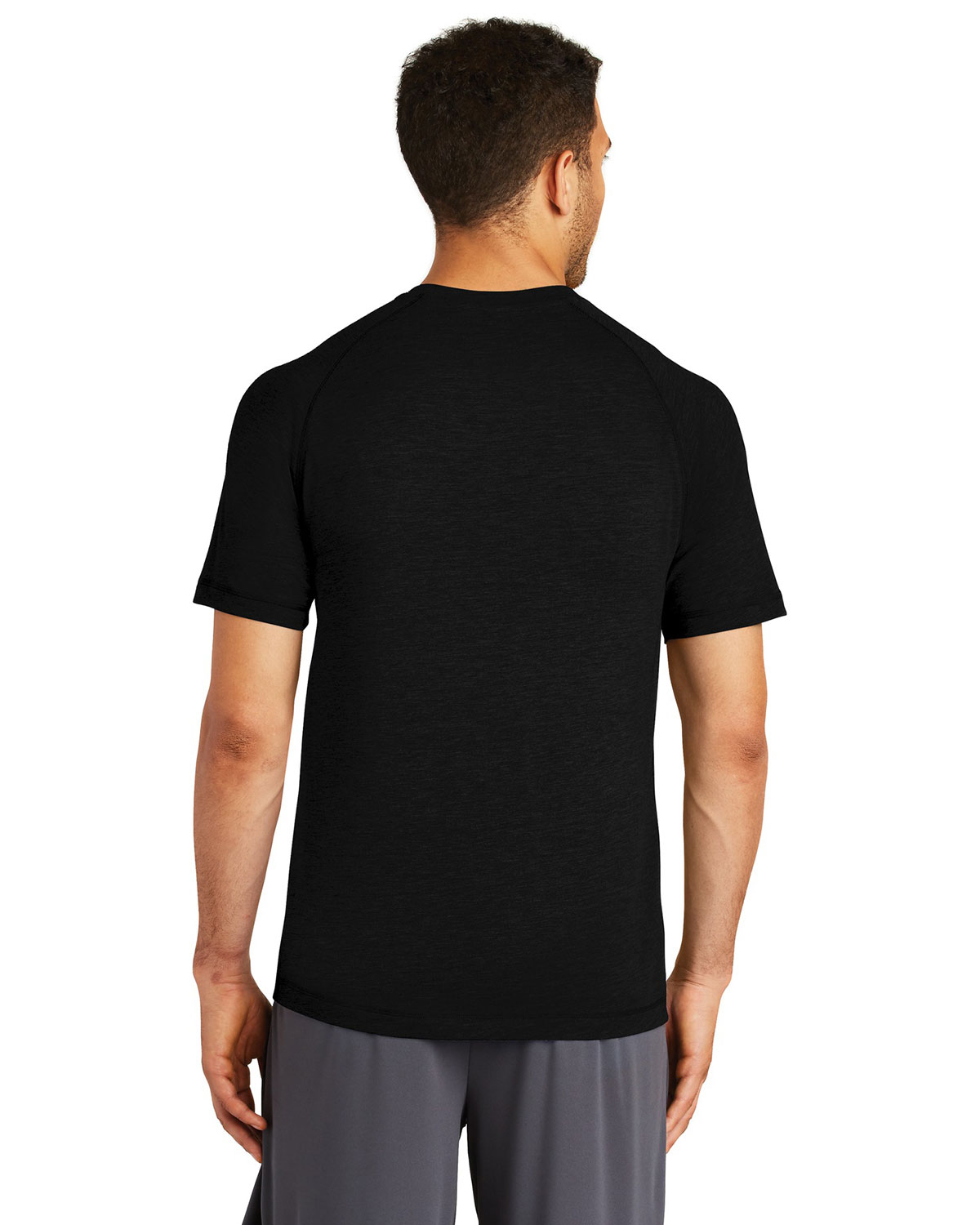 Sport-Tek ST400 PosiCharge Tri-Blend Wicking Raglan Tee view 2