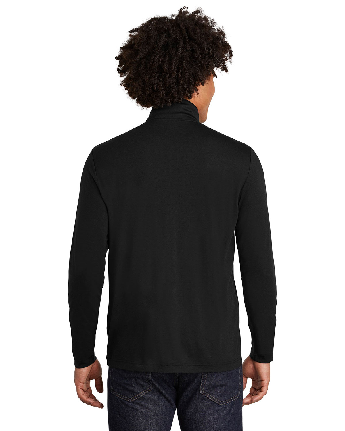 Sport-Tek ST407 PosiCharge Tri-Blend Wicking 1/4-Zip Pullover view 2