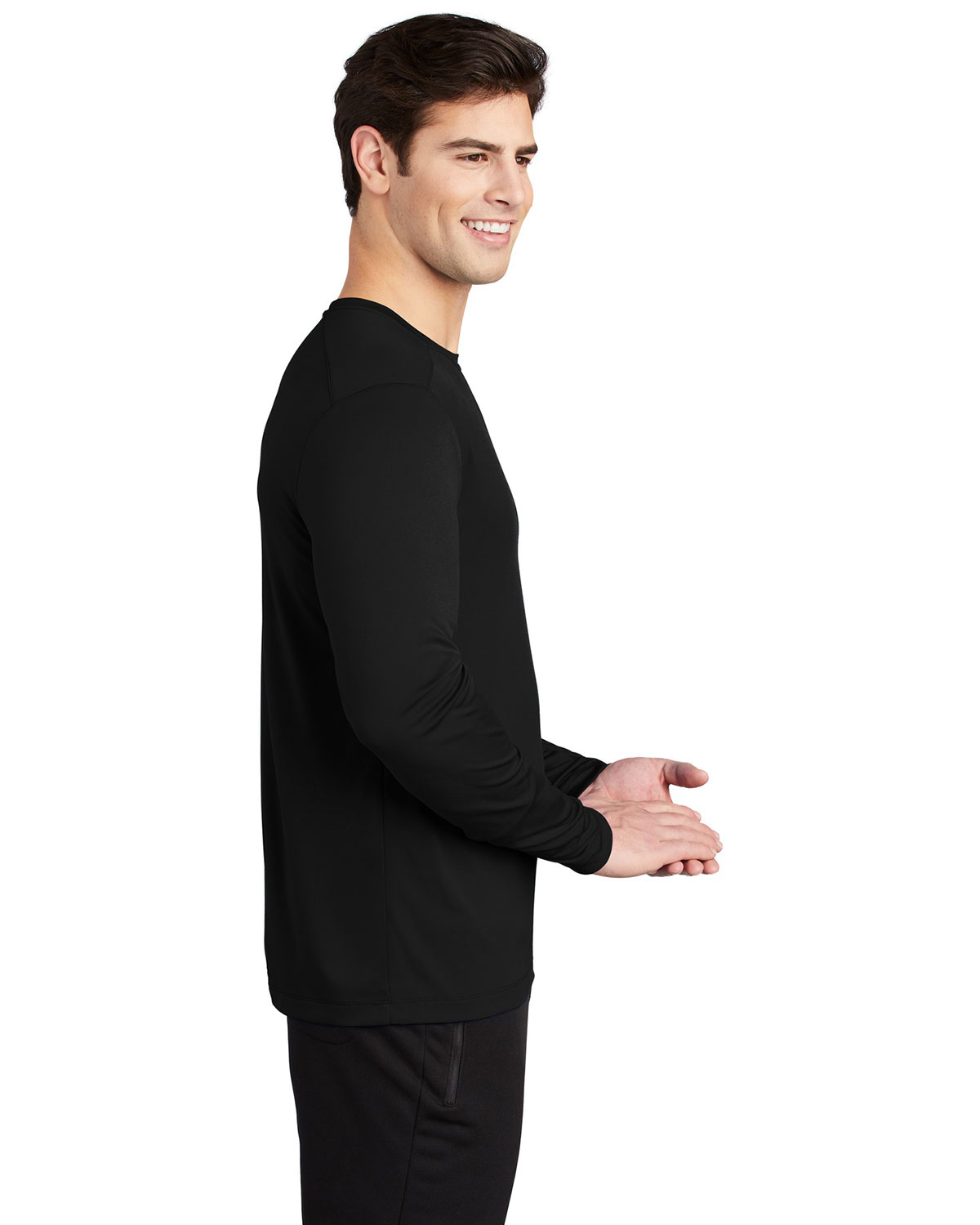 Sport-Tek ST420LS Posi-UV Pro Long Sleeve Tee view 3