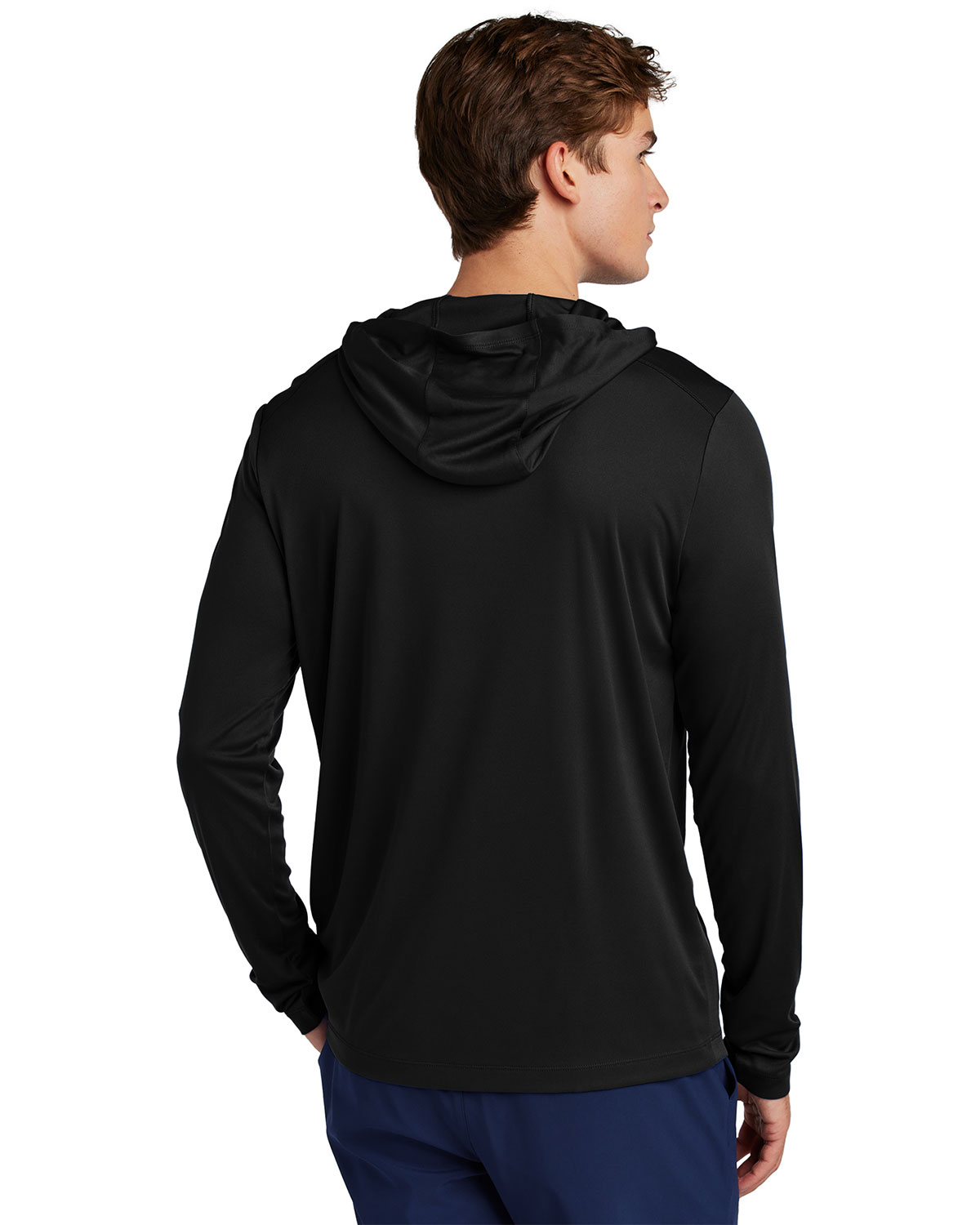 Sport-Tek ST420LSH Posi-UV Pro Long Sleeve Hoodie view 2