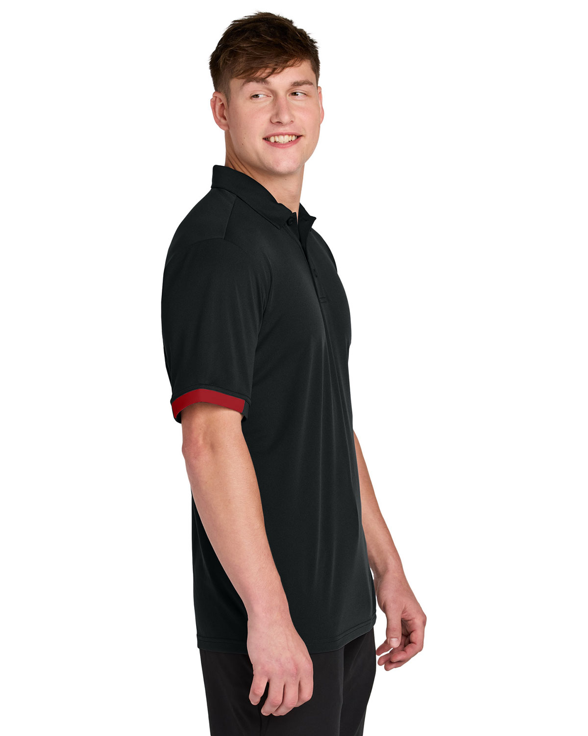 Sport-Tek ST444 Club Colorblock Polo view 3