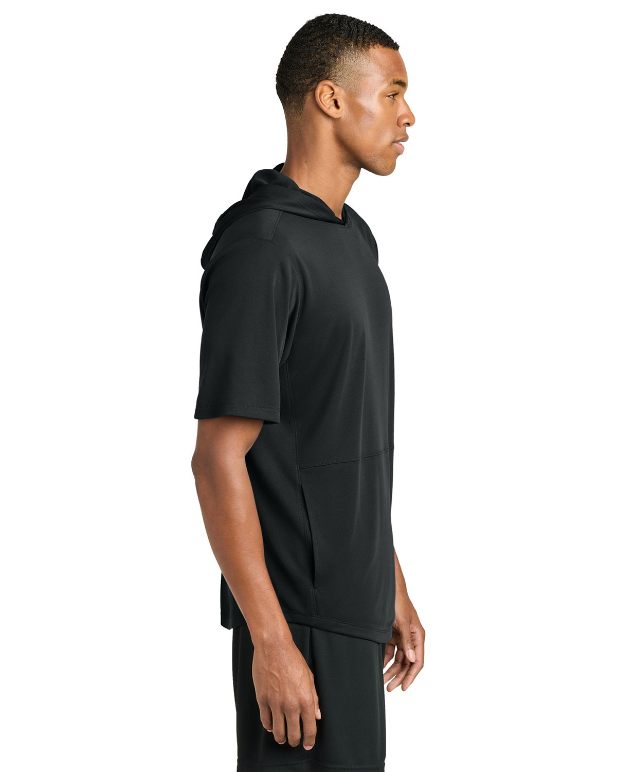 Sport-Tek ST445 Club Short Sleeve Hoodie view 3