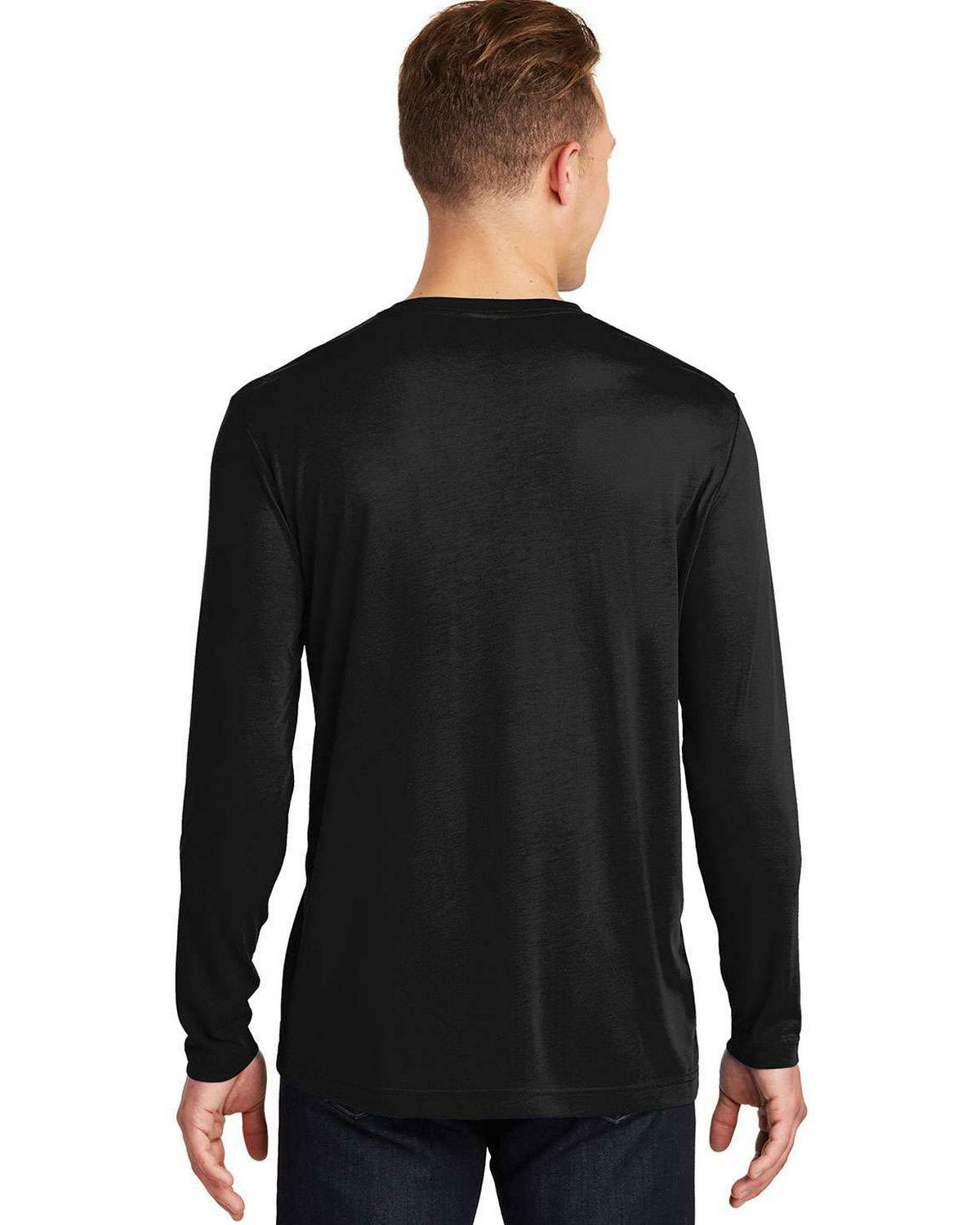 Sport-Tek ST450LS Long Sleeve PosiCharge Competitor Cotton Touch Tee view 2