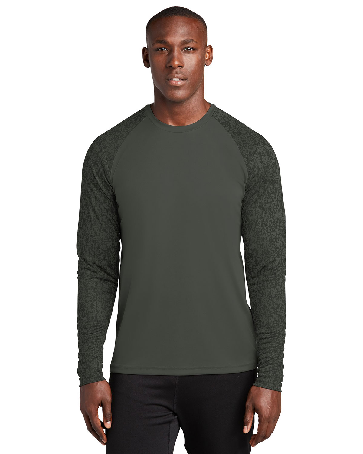 Sport-Tek ST460LS Long Sleeve Digi Camo Tee
