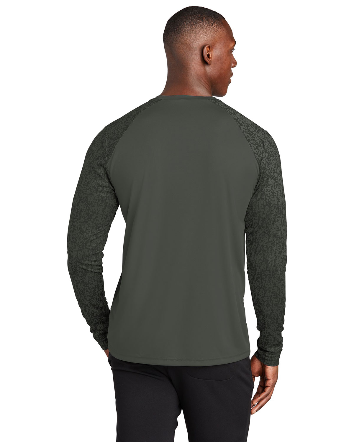 Sport-Tek ST460LS Long Sleeve Digi Camo Tee view 2