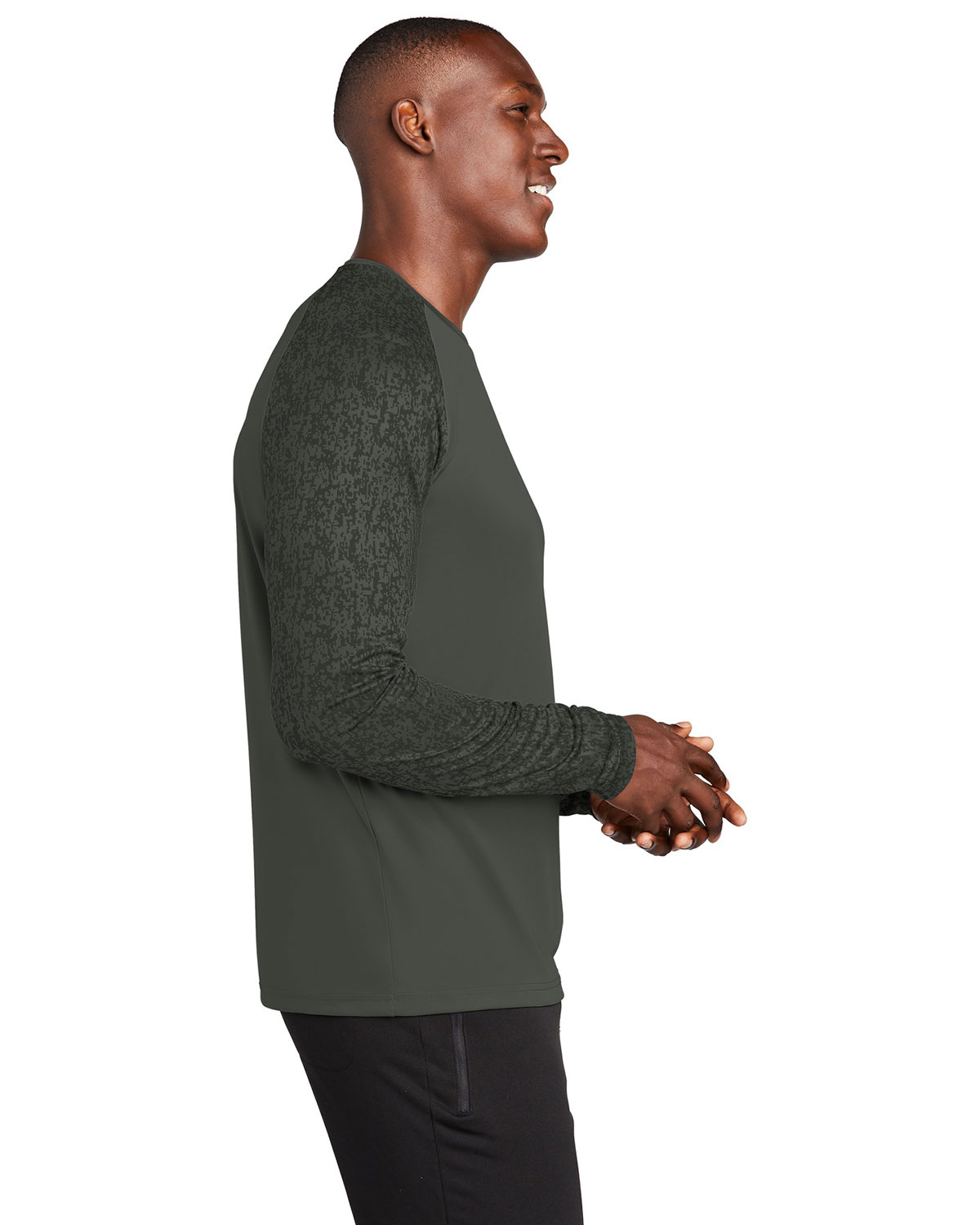 Sport-Tek ST460LS Long Sleeve Digi Camo Tee view 3