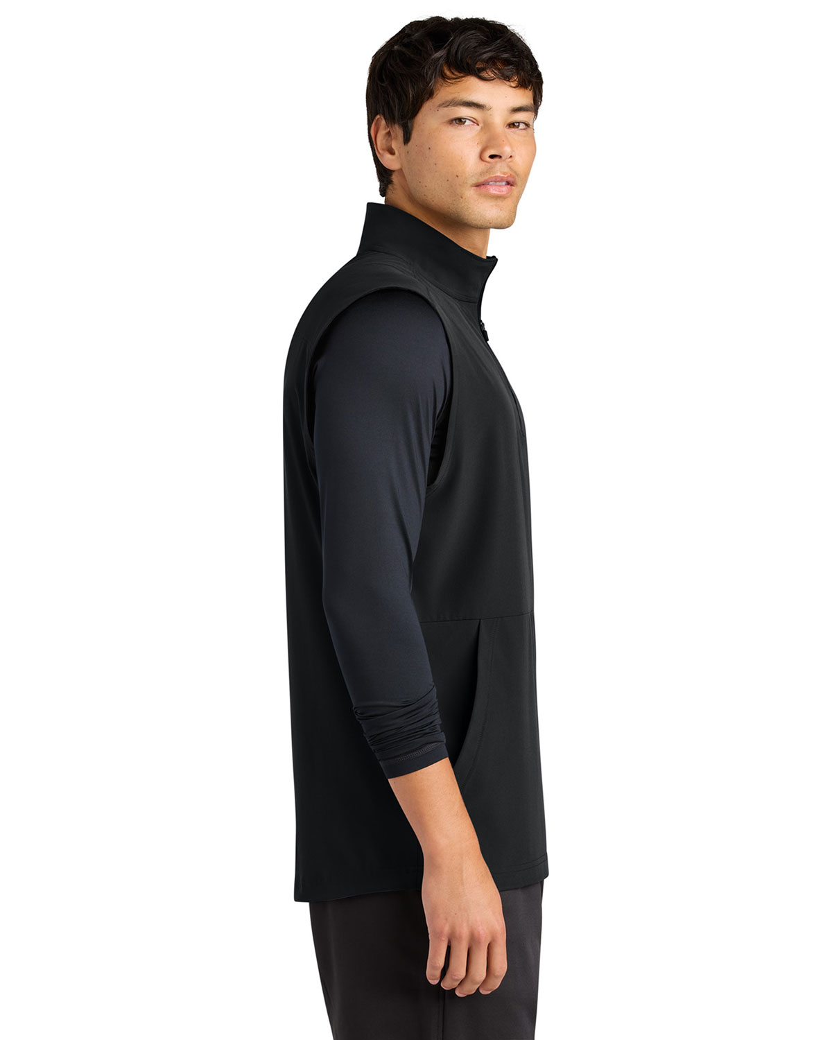 Sport-Tek ST487 Repeat 1/2-Zip Vest view 3