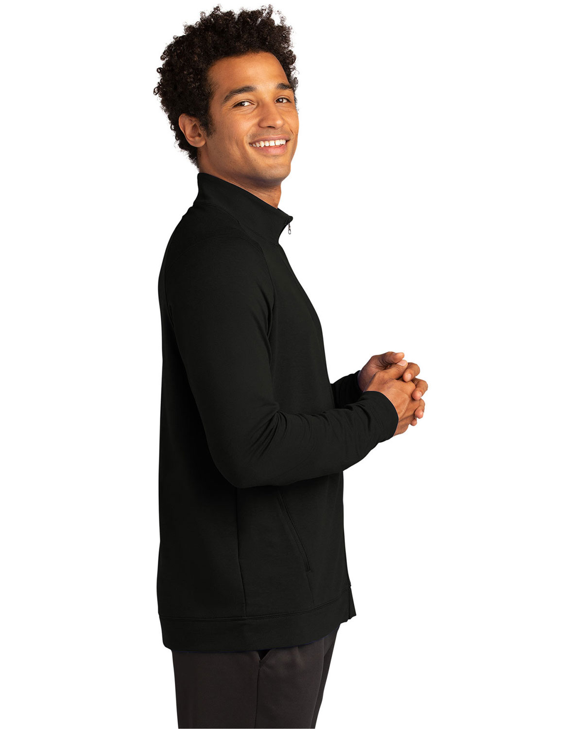 Sport-Tek ST560 Sport-Wick Flex Fleece Full-Zip view 3
