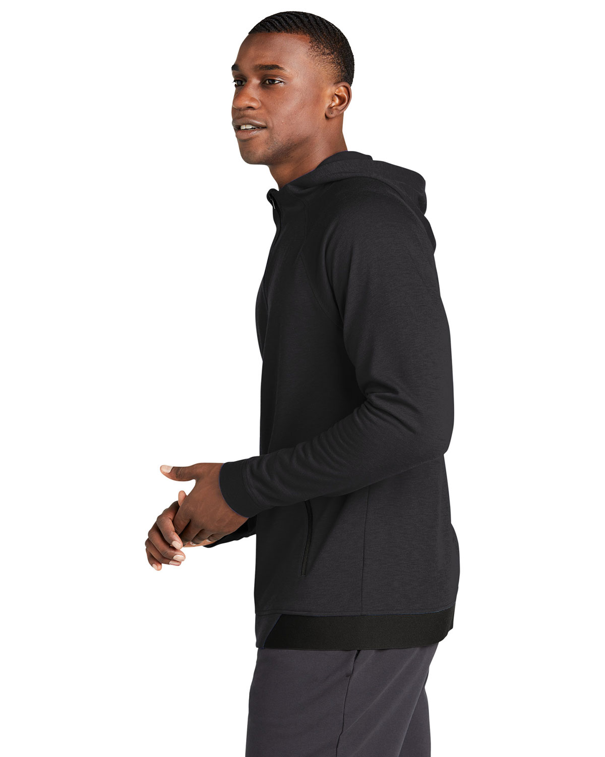 Sport-Tek ST570 PosiCharge Strive Hooded Full-Zip view 3