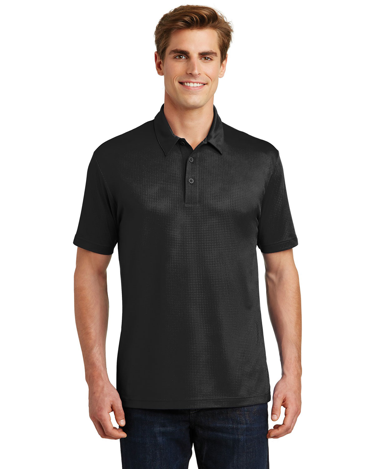 Sport-Tek ST630 Embossed PosiCharge Tough Polo