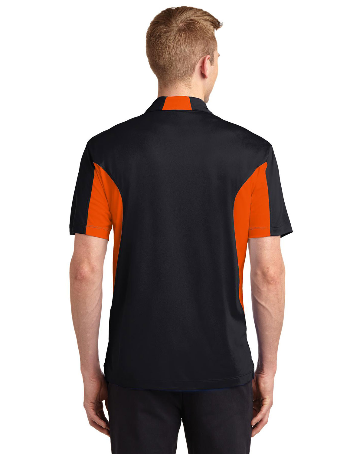 Sport-Tek ST655 Side Blocked Micropique Sport-Wick Polo view 2
