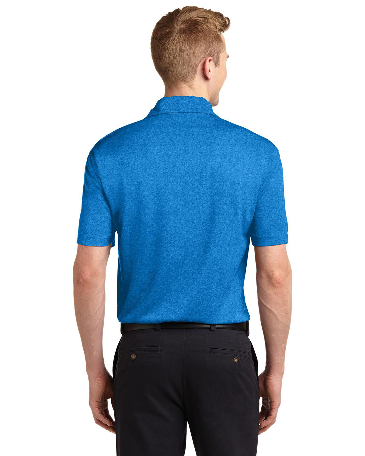 Sport-Tek ST660 Heather Contender Polo view 2