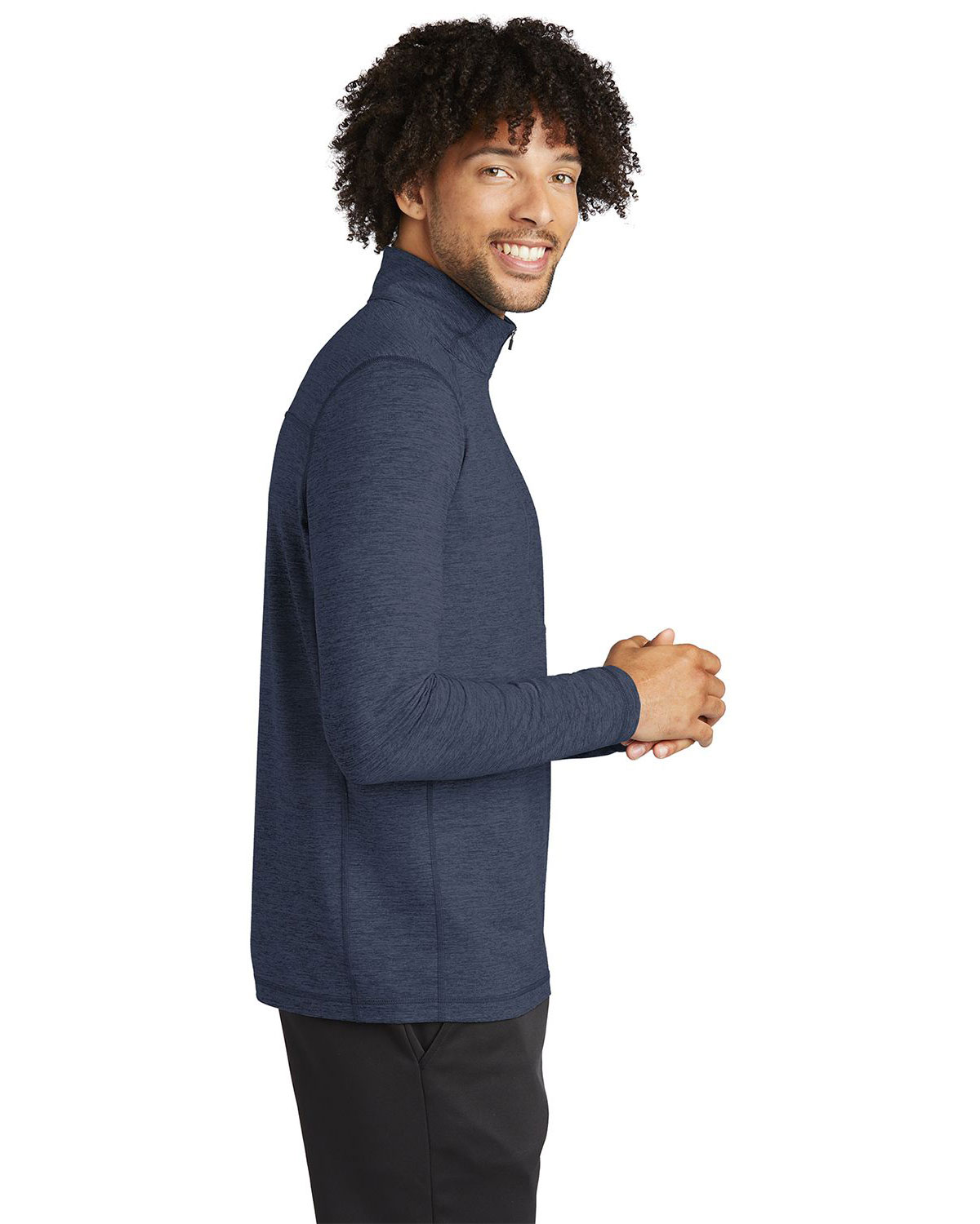 Sport-Tek ST711 Exchange 1.5 Long Sleeve 1/2-Zip view 3