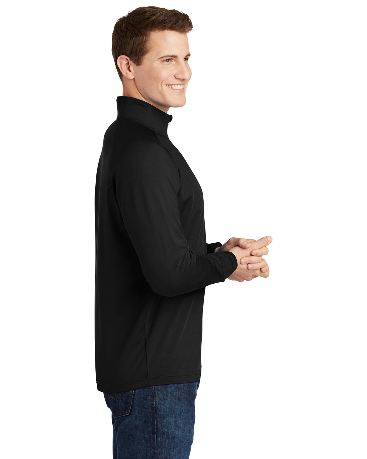 Sport-Tek ST850 Sport-Wick Stretch 1/4-Zip Pullover view 3