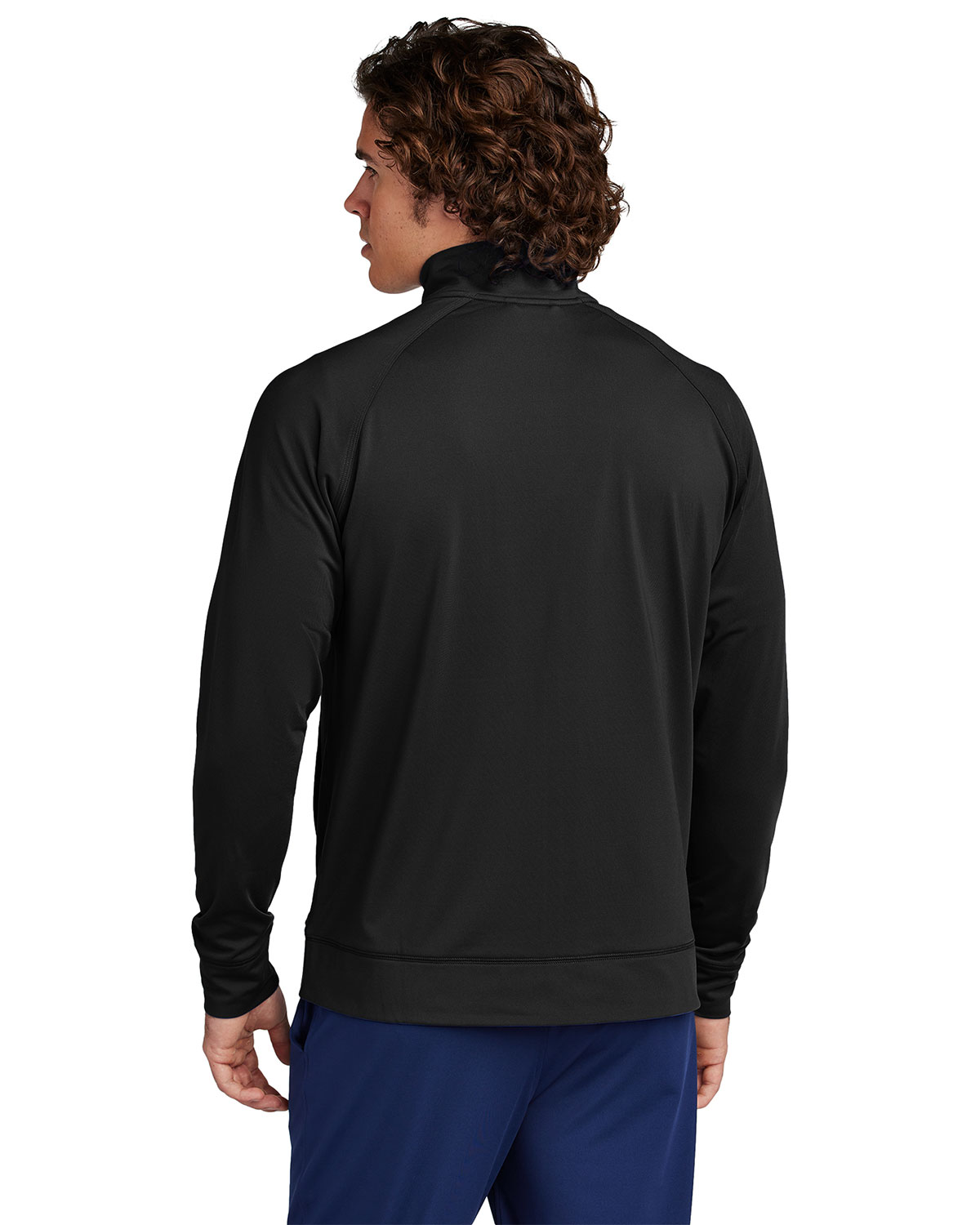 Sport-Tek ST857 Sport-Wick Stretch Full-Zip Cadet Jacket view 2