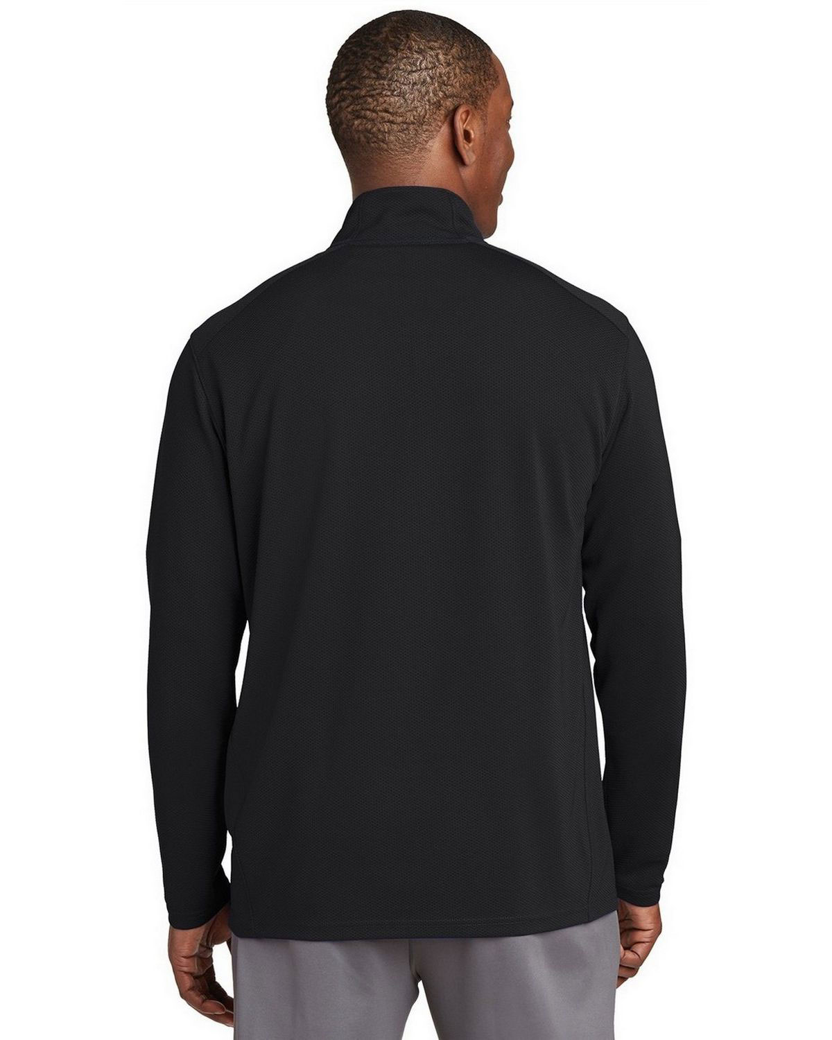 Sport-Tek ST860 Sport-Wick Textured 1/4-Zip Pullover view 2