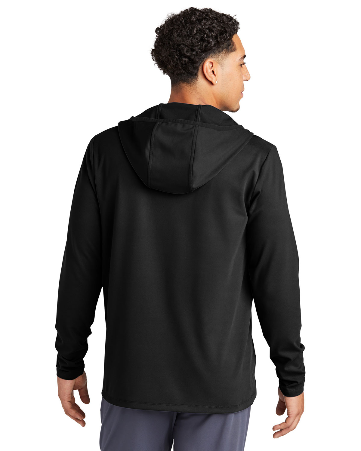 Sport-Tek ST870 Circuit Hooded Full-Zip view 2