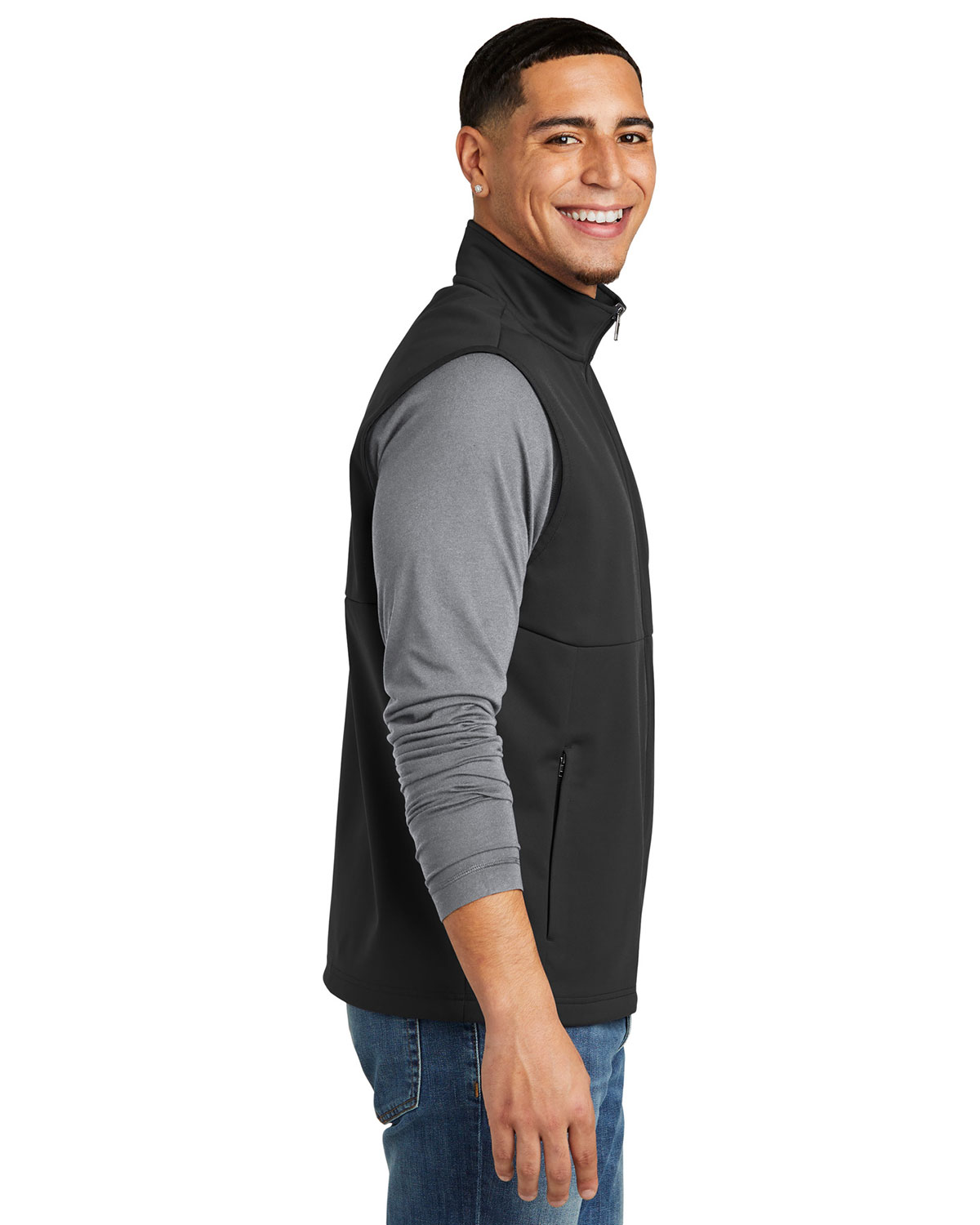 Sport-Tek ST981 Soft Shell Vest view 3