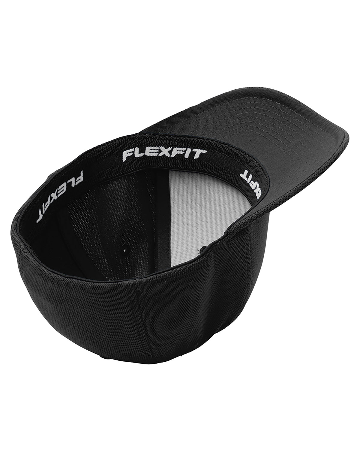 Sport-Tek STC22 Flexfit Cool & Dry Poly Block Mesh Cap view 3