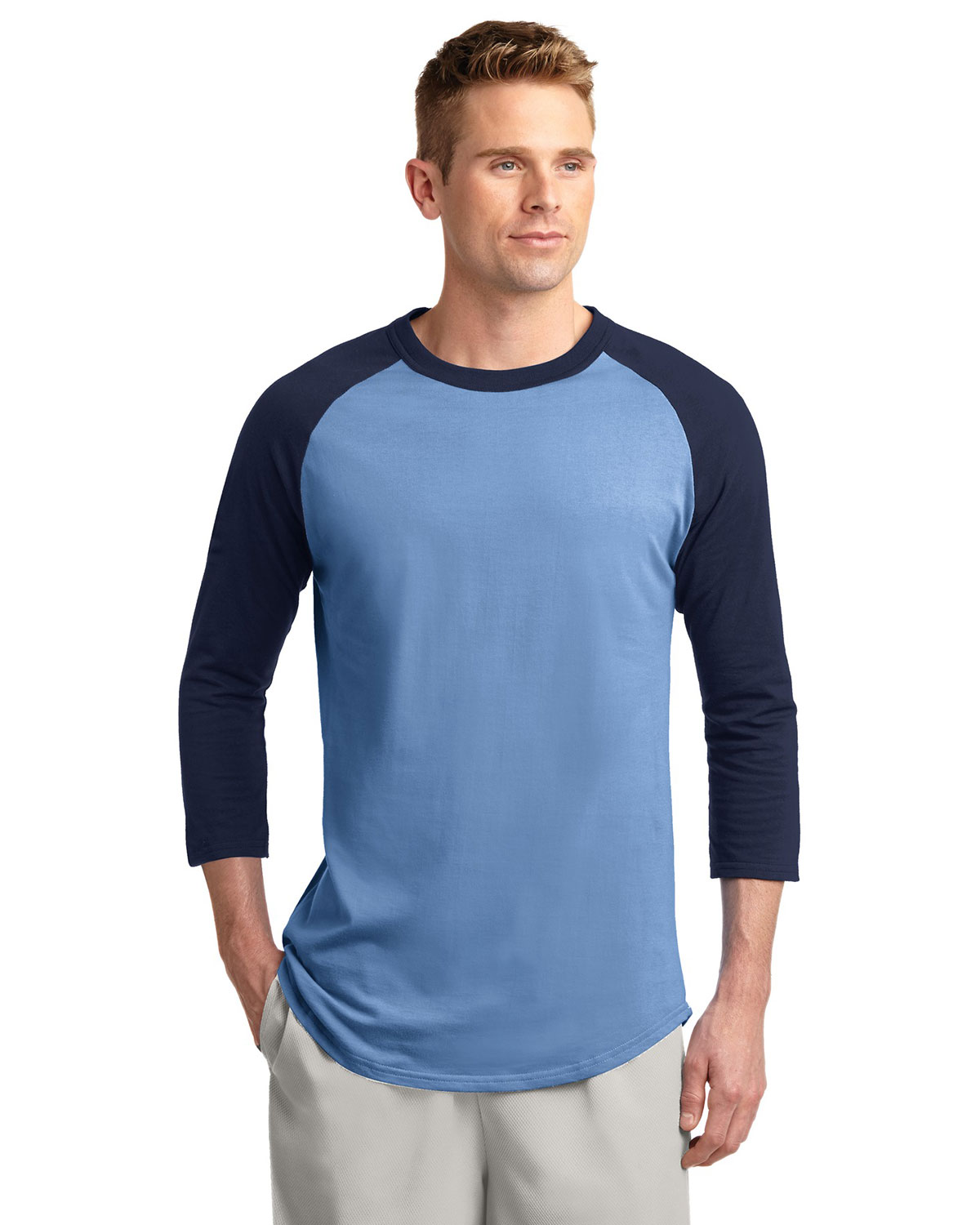Sport-Tek T200 Colorblock Raglan Jersey