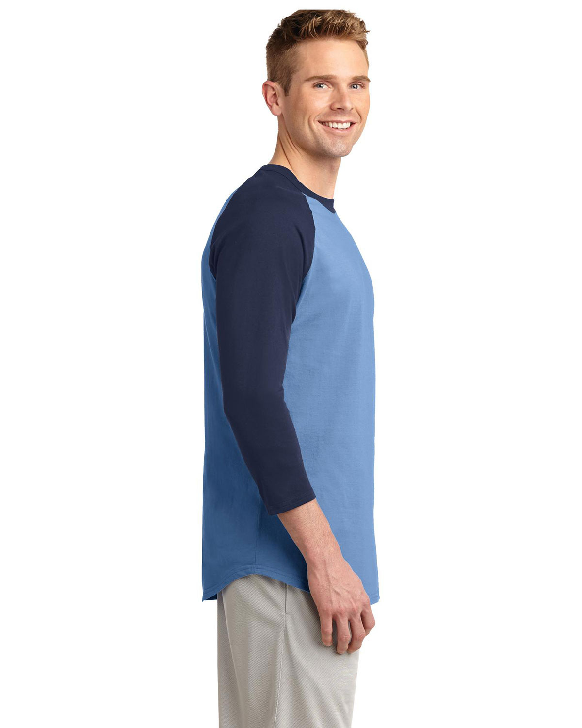 Sport-Tek T200 Colorblock Raglan Jersey view 3
