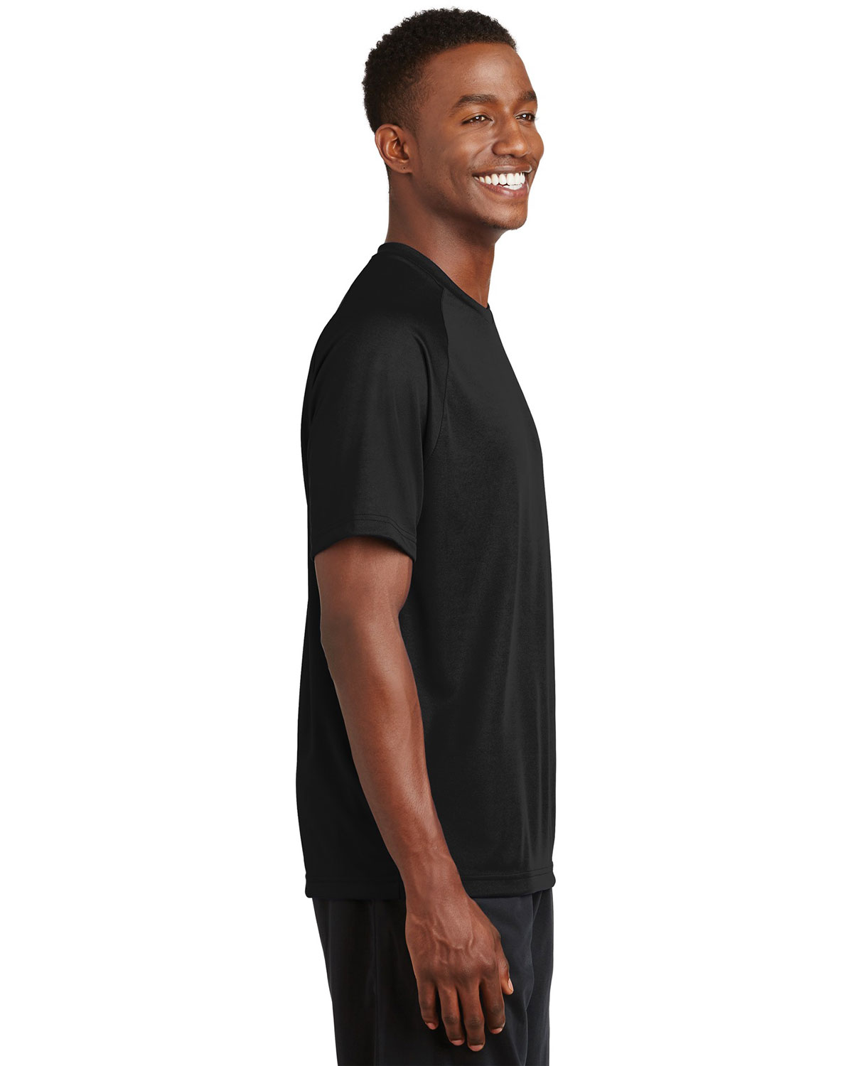 Sport-Tek T473 Dry Zone Short Sleeve Raglan T-Shirt view 3