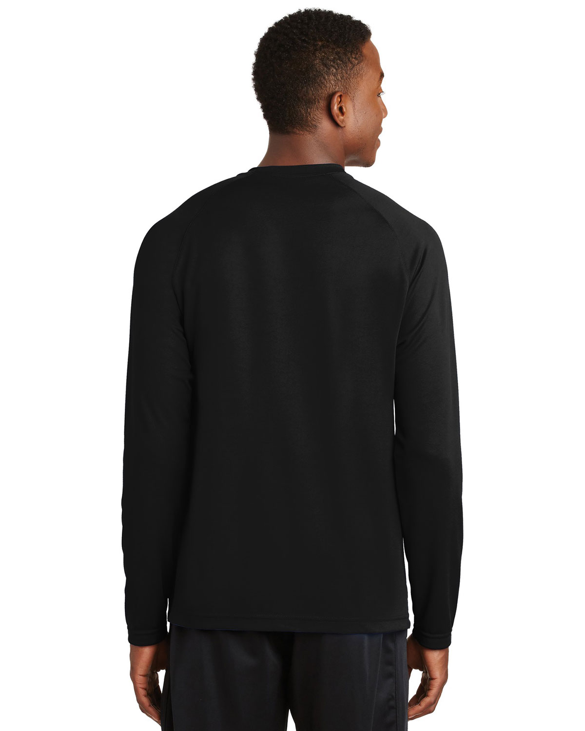 Sport-Tek T473LS Dry Zone Long Sleeve Raglan T-Shirt view 2