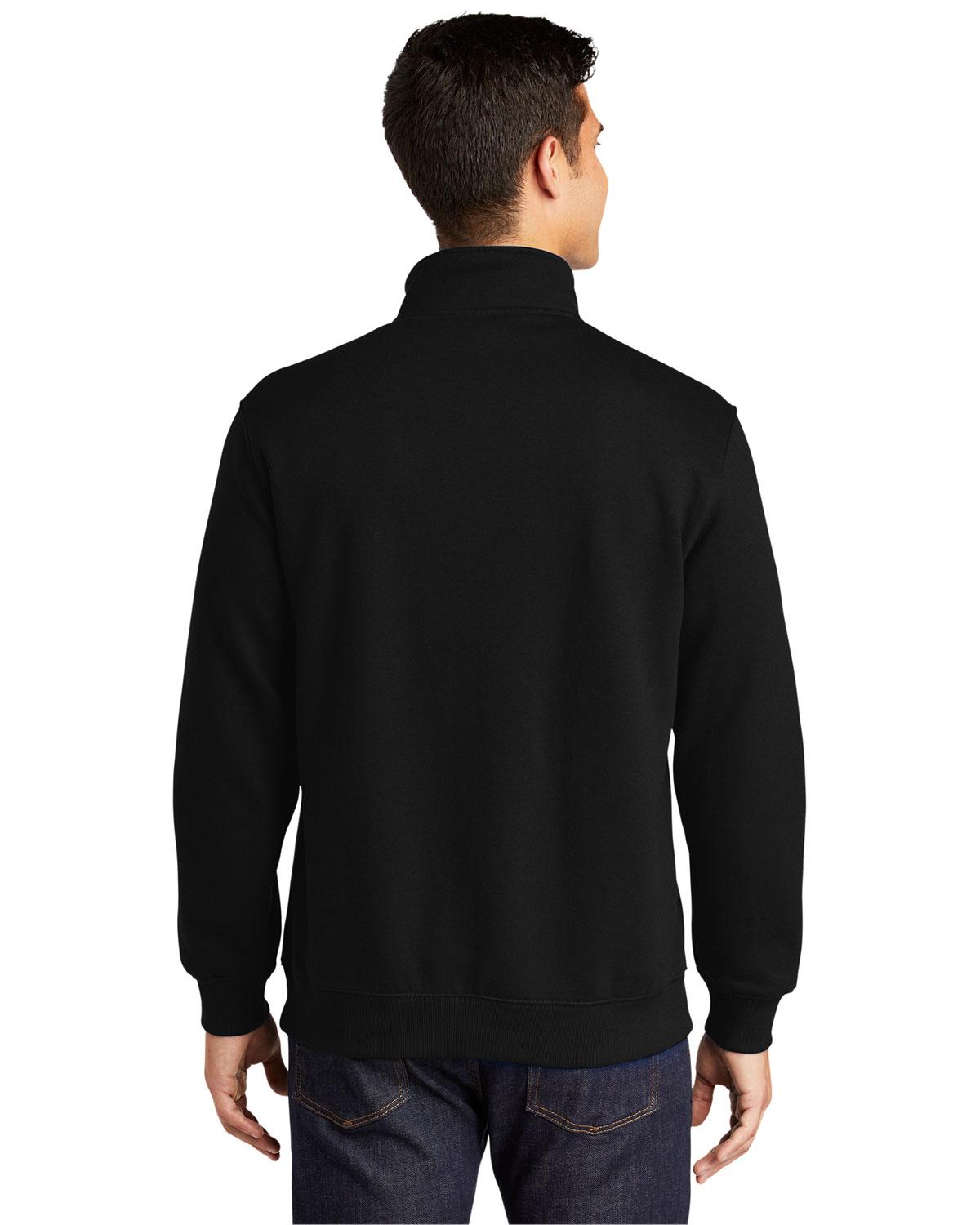 Sport-Tek TST253 Tall 1/4-Zip Sweatshirt view 2